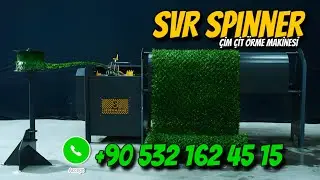 SVR Spinner | &Ccedil;im &Ccedil;it &Ouml;rme Makinesi | Grass Fence Machine | Sever Makine