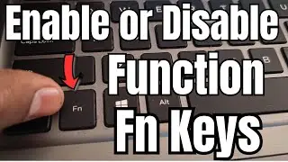 How to Enable or Disable Function Fn Keys in Windows 11/10 | Fix Functions Keys Not Working