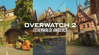 Overwatch 2 ASMR | Eichenwalde | Nature Ambience & Birds Sounds | Evening