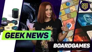 &iexcl;Geek News: Boardgames!  Alien de roleplaying game, Patchwork, Codenames, Hive y Tiny Towns.