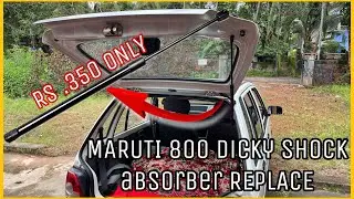 maruti 800 dicky shock absorber change #maruti800car #maruthi800 #maruti800 #modifiedmaruti