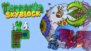 terraria skyblock but it's legendary mode