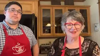 Steamed Christmas pudding at Rita MacNeil's home with publisher, Jeff Cox