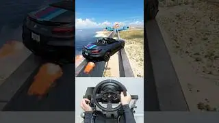 BMW Impossible Barrel rolls & Parking stunts! Forza horizon 5! #shorts