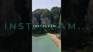 Instagram vs. reality - Tonsai Beach | #tonsaibeach