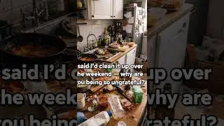 Ungrateful kitchen #kitchen #cleaning #messy #enough #weekend