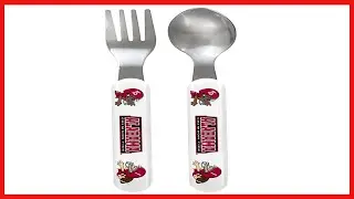 Baby Fanatic Fork and Spoon Set, University of Alabama
