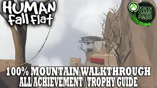 Human&nbsp;Fall&nbsp;Flat&nbsp;Achievement&nbsp;Walkthrough&nbsp;| Level 4 - Mountain 100% Guide