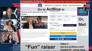 Ross for US Senate MO 2022 Campaign &ldquo;Fun&rdquo; raiser  with Devione Branscumb & Style Vs Fashion