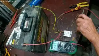 SSR-40 solid state relay fault test