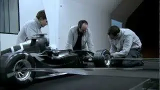 Red Bull preparing its model for wind-tunnel testing