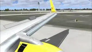 Tuifly 737 Landing at Hannover HD