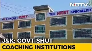Amid Student Protests In Kashmir, Private Coaching Centres Shut For 3 Months