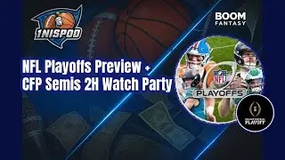 NFL Playoff Predictions LIVE + Ole Miss vs Miami 2nd Half Watch Party | Chaos Incoming 👀🏈