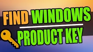 Как найти ключ продукта Windows | 3 способа найти ключ продукта Windows 10/11!