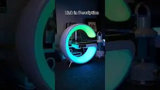 G-shaped Bluetooth Speaker with RGB LED and 15 watt wireless charging pad #shorts #viral #charger