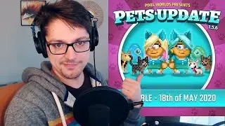 Last Stream before pets! - Pixel Worlds Live Stream