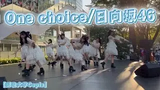 【明治大学Copia】 One choice/日向坂46 踊ってみた