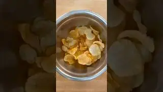 Homemade potato chips are easier than you think! #shorts