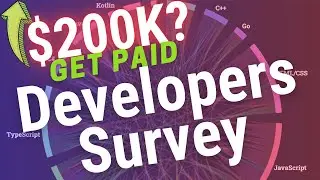 Developers who were Surveyed make this much MONEY! $200K?? (Stack Overflow)