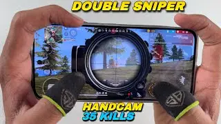 Free fire solo vs squad double sniper gameplay 3 finger handcam 3 finger 