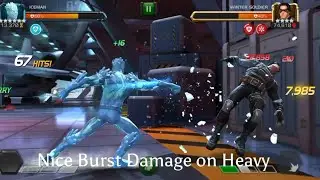 MCOC | Let's check out the New Iceman Buff | is He any good this time ?????