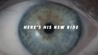 HERE'S HIS NEW RIDE