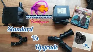Upgrading flow on the fluval evo 13.5 - eheim compact 1000 & random flow generator RFG