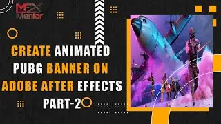Create Animated PUBG Banner On Adobe After effects #animated