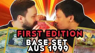 First Edition BASE SET Opening aus dem Jahr 1999 im Wert von 16.000&euro; mit @Imarkuni