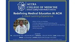Accra College of Medicine 8th Matriculation 2023