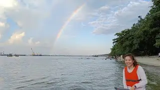 Inflatable Kayak Fishing @ Coney Island Singapore!
