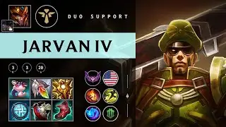 Jarvan IV Support vs Senna - NA Master Patch 25.24