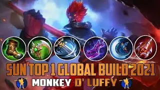SUN TOP 1 GLOBAL BUILD 2021? | GUIDE AND ITEM | MLBB