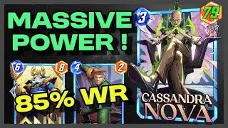 MASSIVE stats! 85% WINRATE with this WONG deck! | Marvel Snap |