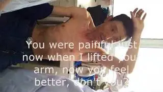 Acupotomy treatment of frozen shoulder by Dr. Steven Woo (OG Pain Clinic)
