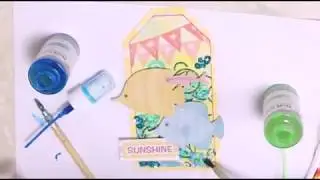 BoBunny Escape to Paradise Summer Tags