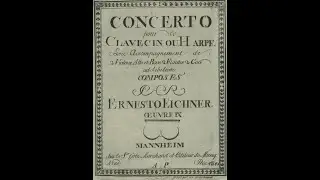 Harp Concerto in D major, Op.9 By Ernst Eichner (with Score)