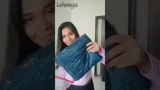 Lehenga Haul 😍 flipkart lehenga #lehenga #flipkart #flipkarthaul #lehengahaul #weddingwear