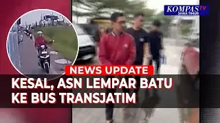 Viral! Bus TransJatim Dilempari Batu, ASN di Gresik Diamankan Polisi