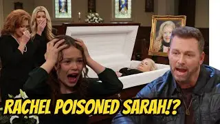 Days of our lives: Rachel Poisons Sarah with Pistachios - Brady Horrified His Daughter Is a Killer!