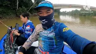 Trip santai mancing udang di Sungai Kanowit | Inflatable Boat RIVIX RV300