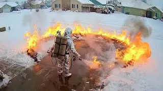Snow Removal Fails & Wins! Snow Falling on Heads and Cars