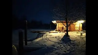 БАНЯ Своими Руками с выходом на пруд