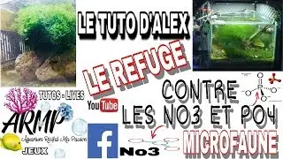REFUGE AQUARIUM: ANTI NO3 ET PO4 ET MAINTIENT LA MICROFAUNE