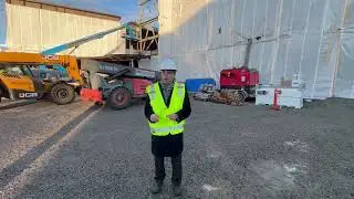 Mayor Laredo at the Franklin School Project
