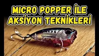 LRF Yöntemiyle Micro Popper Aksiyon Teknikleri | Micro Popper Action Techniques With LRF Method