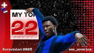 Eurovision 2025 | ESC America's Top 22 {NEW: 🇦🇺🇳🇱}