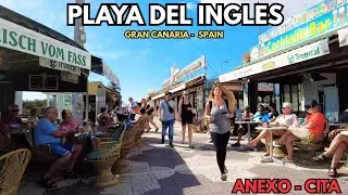 ⛱️Playa del Ingl&eacute;s in Winter &ndash; Shocking Crowd & Sunshine!