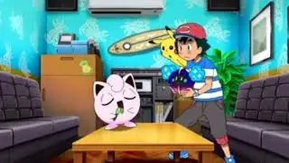 Nebby teleport Ash to jigglypuff house #shorts